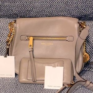**PRICED TO SELL** PRE-OWNED MARC JACOBS CROSSBODY SHOULDER BAG & WALLET